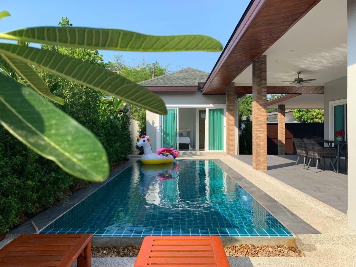 Private New Pool Villa Near Laguna Бангтао-Біч Екстер'єр фото